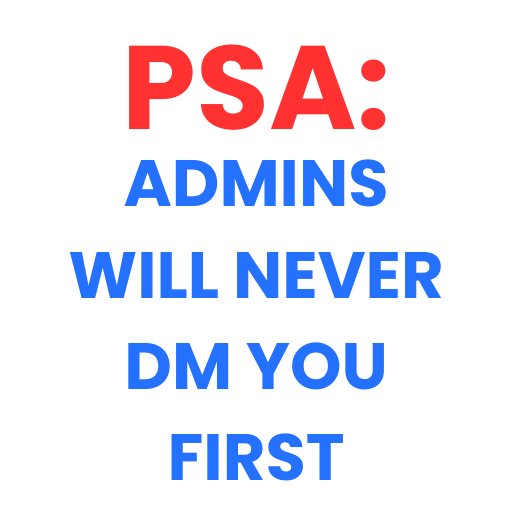 PSA: DM First (red)